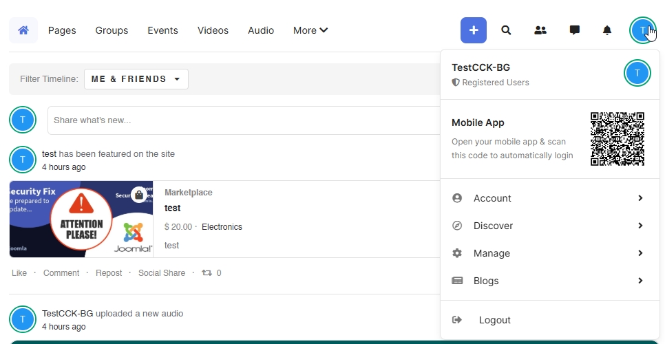 EasySocial for Joomla 5.3+, 5.4+ and 6+