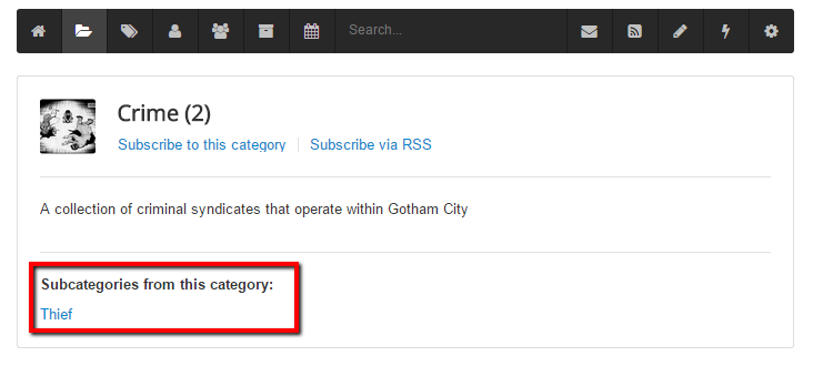 Single Category