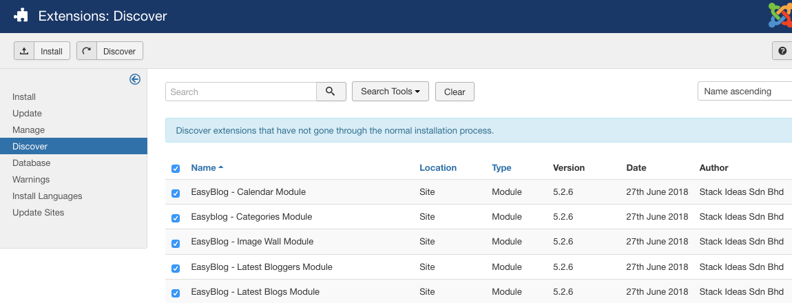 Discover Modules