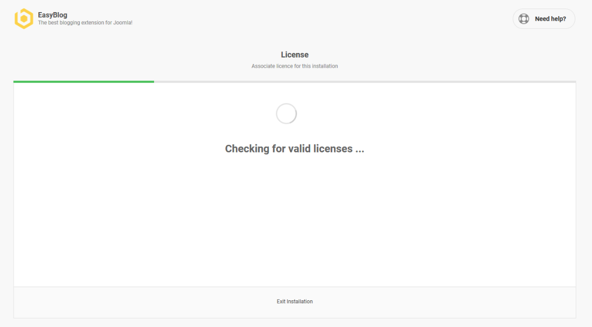 EasyBlog Installation