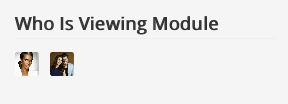 Who Is Viewing Module