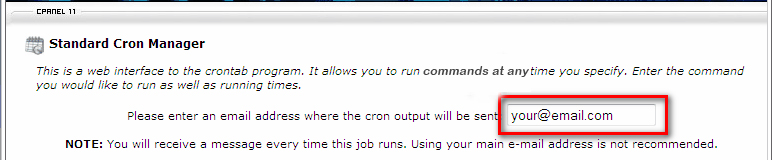 Setup Email