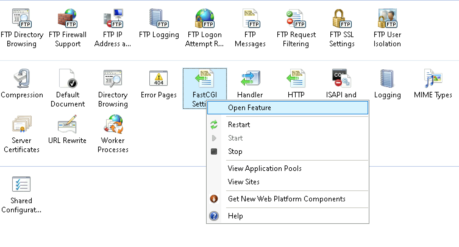 fastcgi_and_iis_server