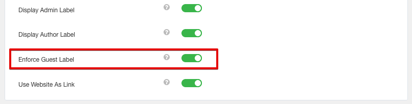 User Configuration