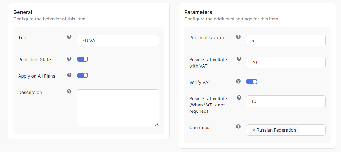 European Union Value Added Tax (EU VAT)